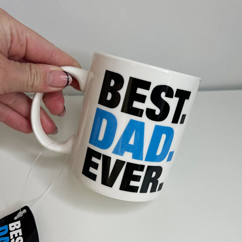 Best dad ever kaffe krus