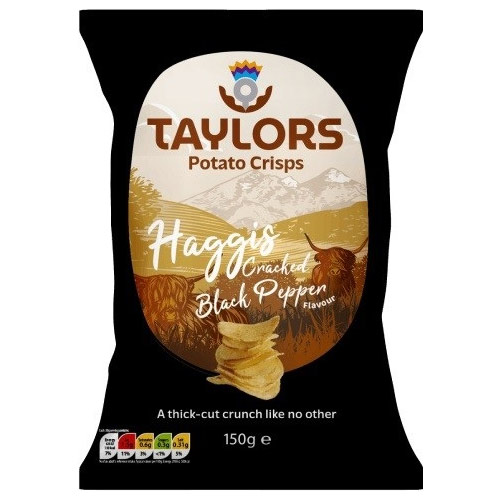 Taylor Haggis Cracked pepper potato chips