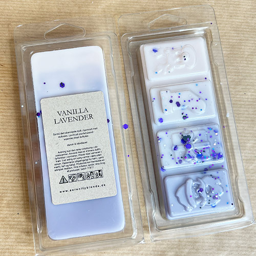 Vanilla lavender duftvoks medium snapbar